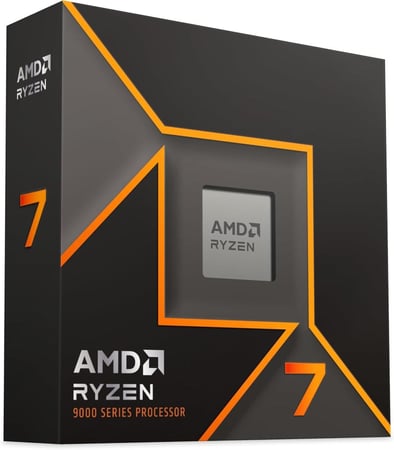 AMD Ryzen 7 9700X 8-Core, 16-Thread Unlocked Desktop Processor