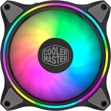 COOLER MASTER MASTERFAN MF120 HALO DUO-RING ADDRESSABLE RGB LIGHTING 120MM