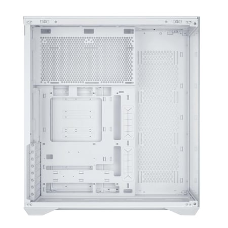 Thermo Attack AK06 – كيس PC احترافي ATX Full Tower مع 5 مراوح ARGB 140mm (أبيض)