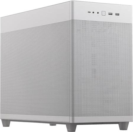 ASUS Prime AP201 33-Liter MicroATX White case  كيس كمبيوتر