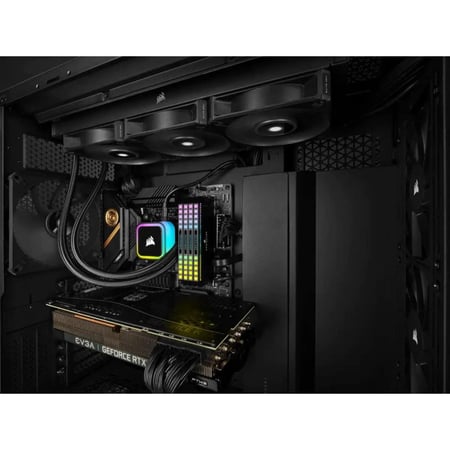 Corsair iCUE H115i RGB Elite Liquid CPU Cooler مبرد مائي