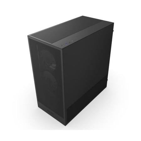 NZXT H5 Flow RGB 2024 - Compact ATX Mid-Tower PC Gaming Case كيس كمبيوتر اسود