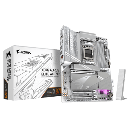 X870 AORUS ELITE WIFI7 ICE مذربورد