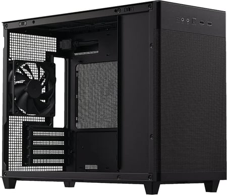 ASUS Prime AP201 33-Liter MicroATX Black case كيس كمبيوتر