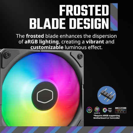 Cooler Master MasterLiquid 360 Atmos ARGB AIO Liquid Cooler