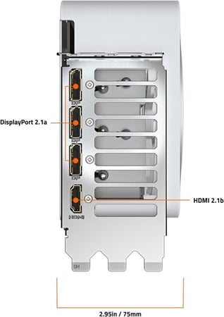 GIGABYTE AERO GeForce RTX 5070 Ti 16GB GDDR7 PCI Express 5.0 ATX Graphics Card OC-16GD  كرت شاشة