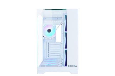 تجميعة RTX5070 TI-I7-14700KF-32gb DDR5 تبريد مائي ابيض