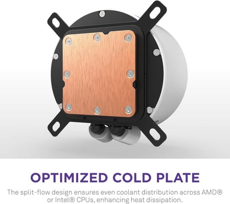 NZXT Kraken Elite 360 RGB - AIO CPU Liquid Cooler - 360mm Radiator - F360 RGB Core Fan - Customizable 2.72" IPS LCD Turbine Pump