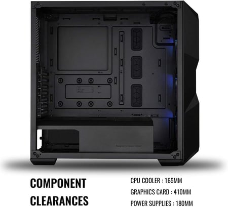 Cooler Master MasterBox TD500 Mesh V2 Mid Tower Gaming Case - Black