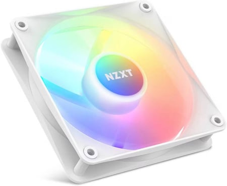 NZXT F120 RGB Core Sublime RGB - PWM Control - Single 120mm white