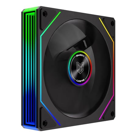 Majesty Infinity Cooling Fan – 120mm ARGB (Black – Output)