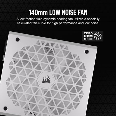 CORSAIR RM750x SHIFT Fully Modular ATX Power Supply White