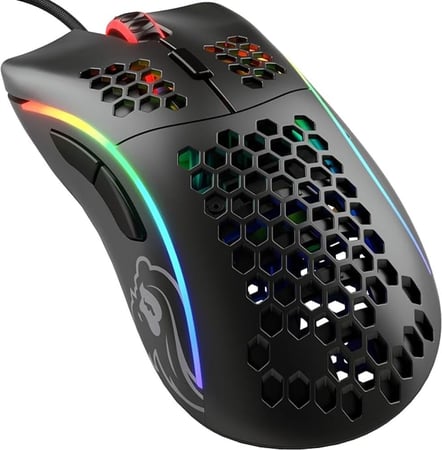 Glorious Model D mettle BLACK Wired ماوس العاب