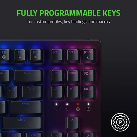 Razer BlackWidow V3 Tenkeyless TKL Mechanical Gaming Keyboard كيبورد العاب