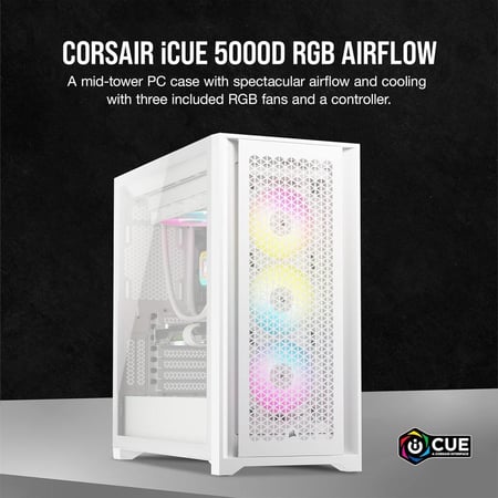 Corsair 5000D Airflow Mid-Tower Case كيس للكمبيوتر