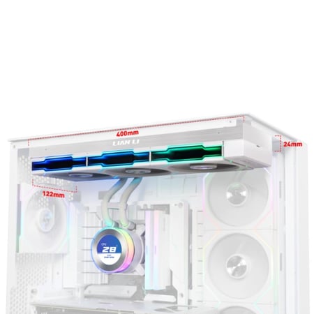 Hydroshift II LCD-C مبرد مائي ثلات مراوح