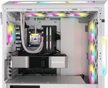 Corsair iCUE AF120 RGB Elite Single White