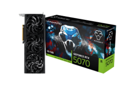 RTX5070 PYTHON III 12GB GDDR7 192bit 3-DP HDMI Graphics Card