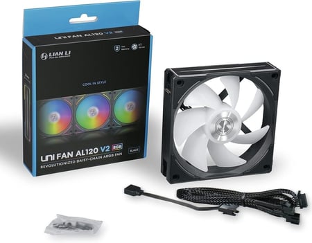 Lian Li UNI Fan AL120 V2 120mm Black