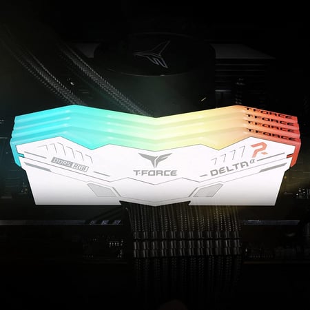 TEAMGROUP T-Force Delta Alpha RGB DDR5 Ram 32GB Kit (2x16GB) 6000MHz رام