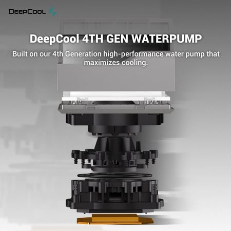 DeepCool Liquid Cooler LT720 360MM Black مبرد مائي