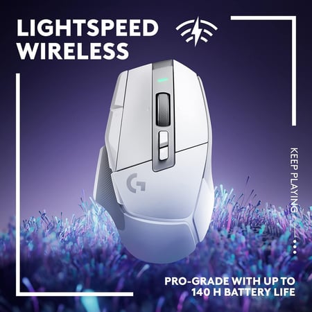Logitech G502 X Plus Lightspeed Wireless RGB Gaming Mouse ماوس العاب