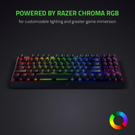 Razer BlackWidow V3 Tenkeyless TKL Mechanical Gaming Keyboard كيبورد العاب