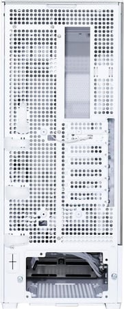 Lian-Li SUP01 RGB Tempered Glass ATX Small Tower Computer Case  White كيس للكمبيوتر