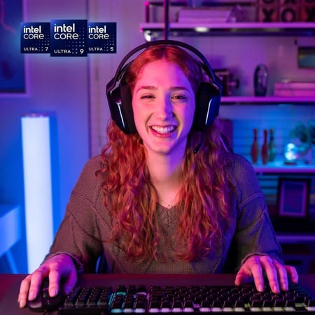 Intel Core Ultra 7 Desktop Processor 265KF - 20 cores (8 P-cores + 12 E-cores) up to 5.5 GHz