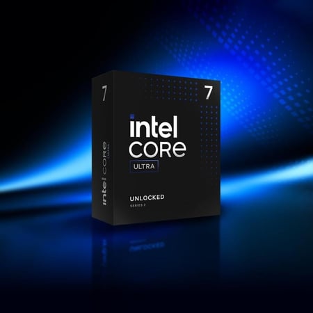 Intel Core Ultra 7 Desktop Processor 265K - 20 cores (8 P-cores + 12 E-cores) up to 5.5 GHz