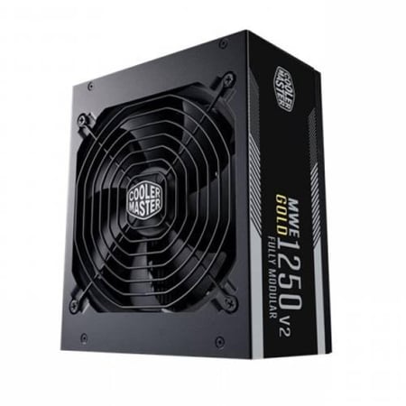 Cooler Master MWE Gold 1250 V2 Fully Modular, 1250W, 80+ Gold, Quiet HDB Fan -UK