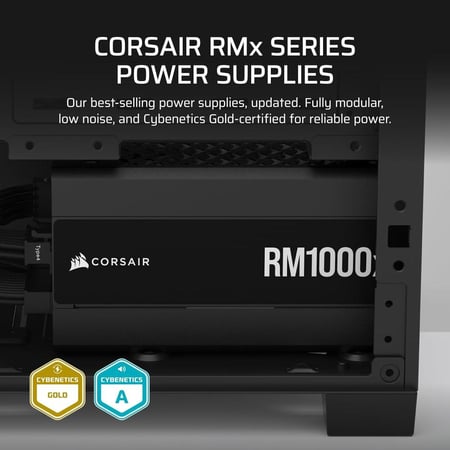 Corsair RMx Series RM1000x Gold 1000W Fully Modular Power Supply