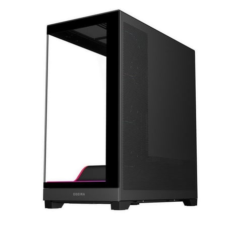 Egeira Case CRULSER BLACK w/6 fans, Type-C صندوق