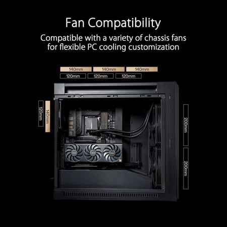 Asus ProArt PA602 Full Tower EATX PC Case كيس كمبيوتر