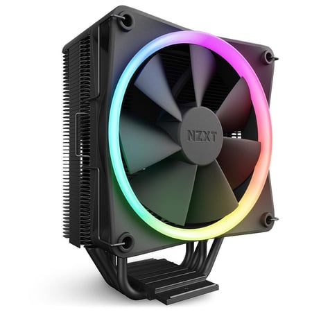 T120 RGB CPU Air Cooler with RGB Black مبرد هوائي