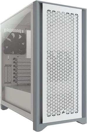 CORSAIR 4000D AIRFLOW Tempered Glass Mid-Tower ATX Case White