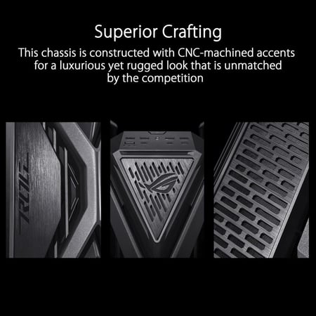 ASUS ROG Hyperion GR701 E-ATX Black Gaming Computer Case كيس كمبيوتر