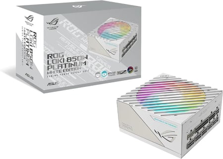 ASUS ROG Loki SFX-L 850W Platinum White Edition Power Supply بور سبلاي