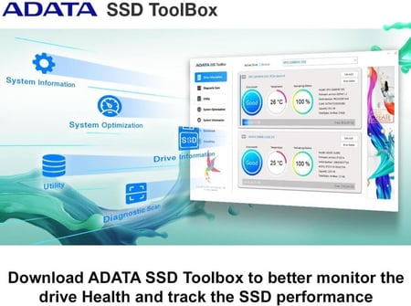 ADATA LEGEND 800 PCIe 1TB Gen4 x4 M.2 2280 Solid State Drive هاردسك