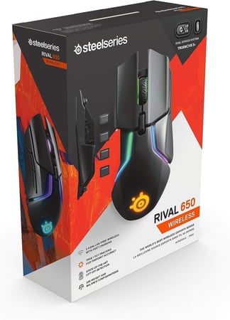 SteelSeries Rival 650 Quantum Wireless Gaming Mouse ماوس العاب