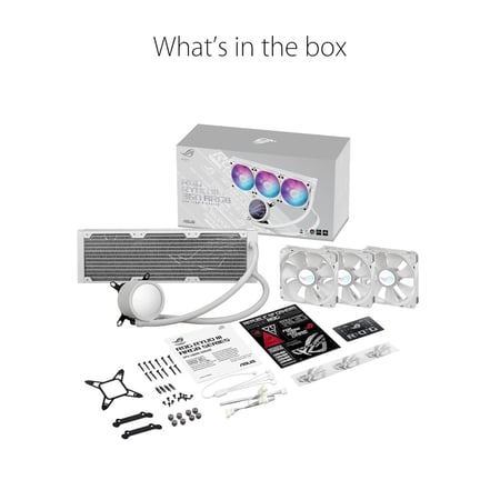 ASUS ROG RYUO III 360 ARGB White CPU Cooler مبرد مائي