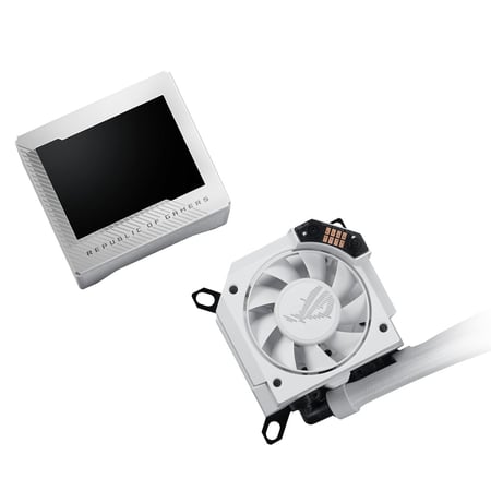 ASUS ROG Ryujin III 360 ARGB WHT All-in-one Liquid CPU Cooler with 360mm Radiator مبرد مائي