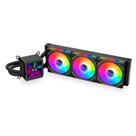 Lian Li Galahad II SL-INF LCD 360 AIO CPU Liquid Cooler مبرد مائي