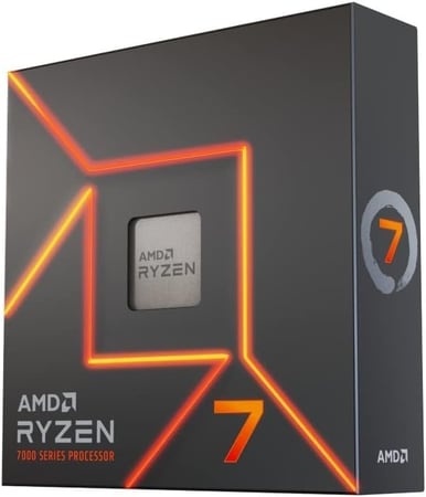 AMD Ryzen™ 7 7700X 8-Core, 16-Thread Unlocked Desktop Processor معالج