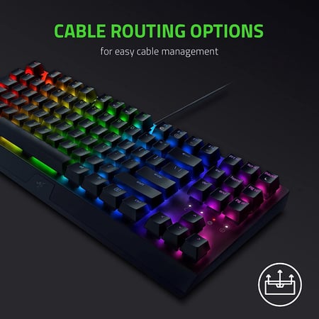 Razer BlackWidow V3 Tenkeyless TKL Mechanical Gaming Keyboard كيبورد العاب