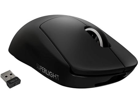Logitech G PRO X SUPERLIGHT Wireless Gaming Mouse ماوس اسود