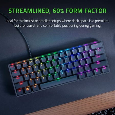 Razer Huntsman Mini 60% Gaming Keyboard كيبورد العاب