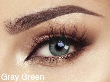 بيلا عدسات لاصقة ملونة للاستخدام الشهري - عبوة من عدستين