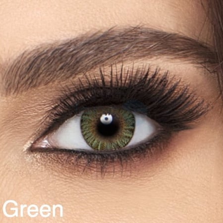 فريش لوك عدسات لاصقة ملونة للاستخدام الشهري - عبوة من عدستين