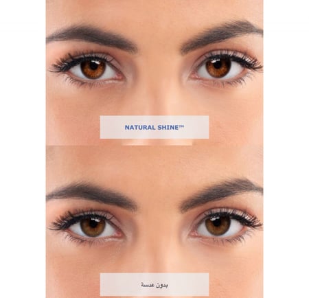 أكيوفيو ديفاين عدسات لاصقة ملونة للاستخدام الواحد - عبوة من 30 حبة